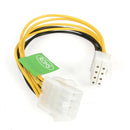 StarTech.com 8in EPS 8 Pin Power Extension Cable - UK BUSINESS SUPPLIES