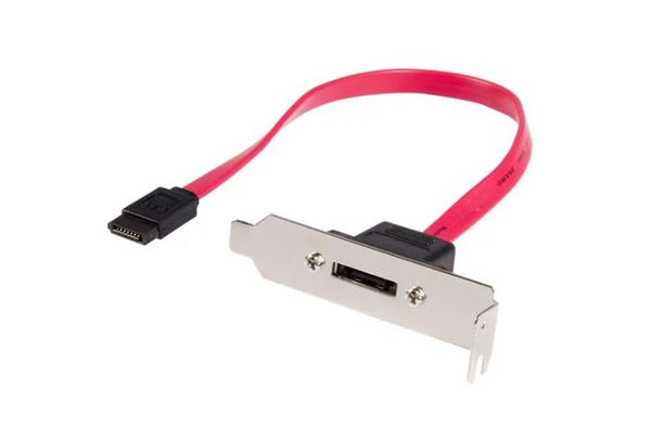 StarTech.com 1ft LP SATA to eSATA Plate Adapter - UK BUSINESS SUPPLIES