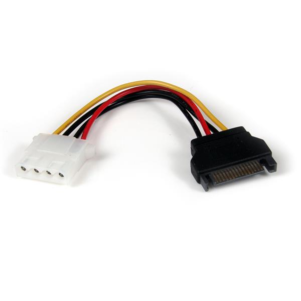 StarTech.com 6in SATA to LP4 Power Cable Adapter - UK BUSINESS SUPPLIES