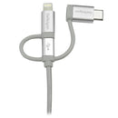 StarTech.com 1M 3 in 1 Lightening USB Cable - UK BUSINESS SUPPLIES
