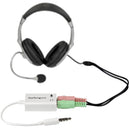 StarTech.com 3.5mm Headset Splitter - UK BUSINESS SUPPLIES