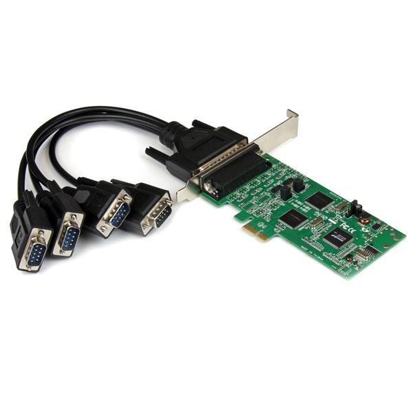 StarTech.com 4 Port PCIe Serial Combo Card - UK BUSINESS SUPPLIES