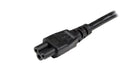 StarTech.com 2m EU 3 Prong Laptop Power Cord - UK BUSINESS SUPPLIES