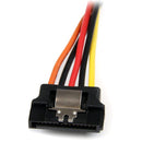 StarTech.com 6in Latching SATA Power Y Adapter - UK BUSINESS SUPPLIES