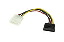 StarTech.com 6in Molex to SATA Power Adapter - UK BUSINESS SUPPLIES