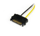 StarTech.com 6in SATA Power to 6 Pin PCIE Adapter - UK BUSINESS SUPPLIES