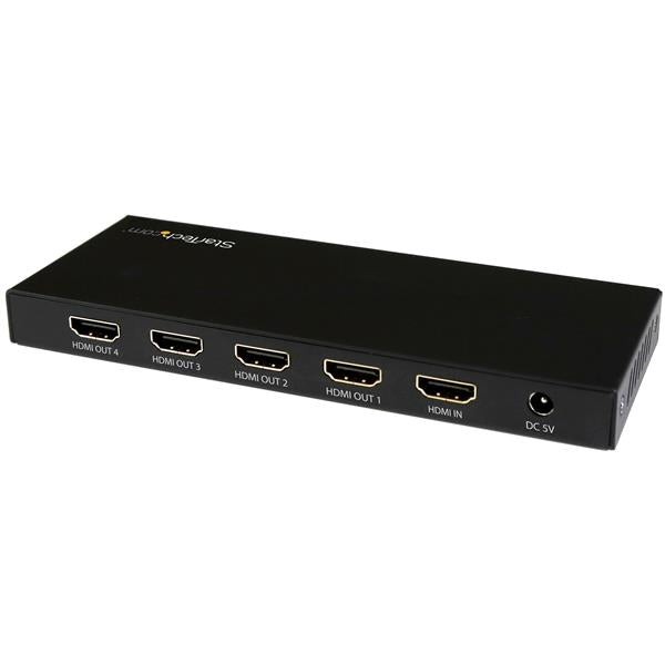 StarTech.com 4 Port HDMI Splitter 4K 60Hz - UK BUSINESS SUPPLIES