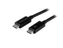 StarTech.com 2m Thunderbolt 3 20Gbps USB C Cable - UK BUSINESS SUPPLIES