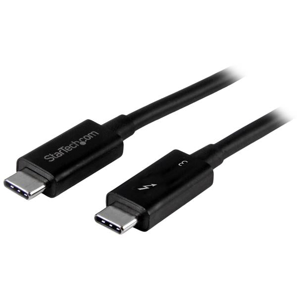 StarTech.com 2m Thunderbolt 3 USB C Cable - UK BUSINESS SUPPLIES