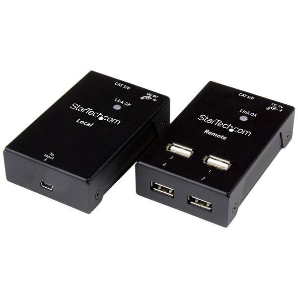 StarTech.com 4 Port USB 2.0 Extender 50m - UK BUSINESS SUPPLIES