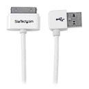 StarTech.com 1m Apple 30 pin Dock to Left Angle USB - UK BUSINESS SUPPLIES