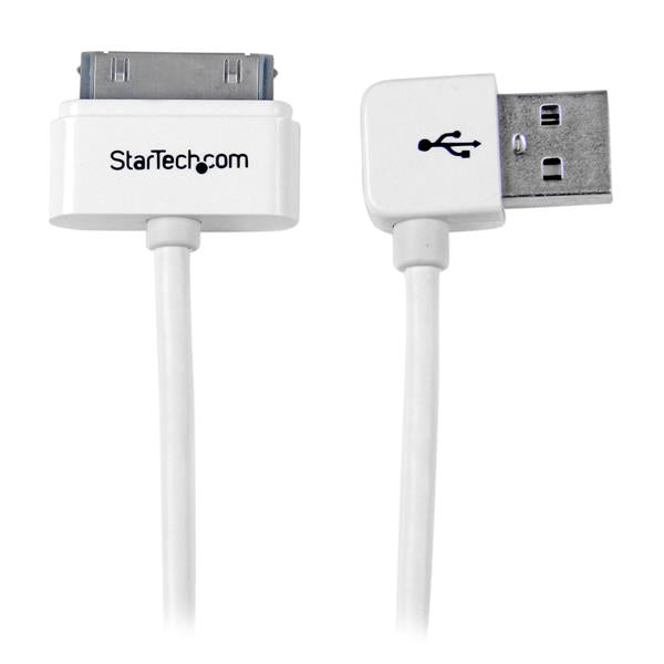 StarTech.com 1m Apple 30 pin Dock to Left Angle USB - UK BUSINESS SUPPLIES