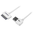 StarTech.com 1m Apple 30 pin Dock to Left Angle USB - UK BUSINESS SUPPLIES