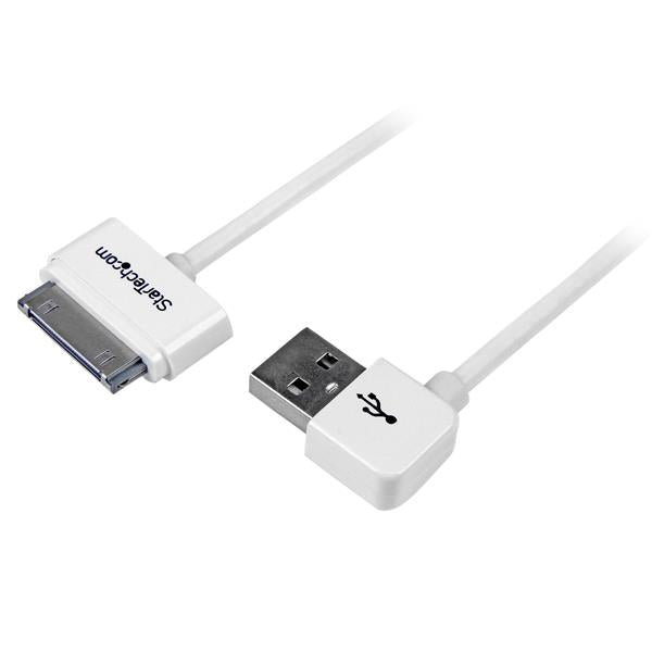 StarTech.com 1m Apple 30 pin Dock to Left Angle USB - UK BUSINESS SUPPLIES
