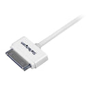 StarTech.com 1m Apple 30 pin Dock to Left Angle USB - UK BUSINESS SUPPLIES