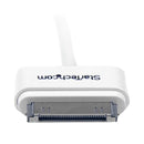 StarTech.com 1m Apple 30 pin Dock to Left Angle USB - UK BUSINESS SUPPLIES