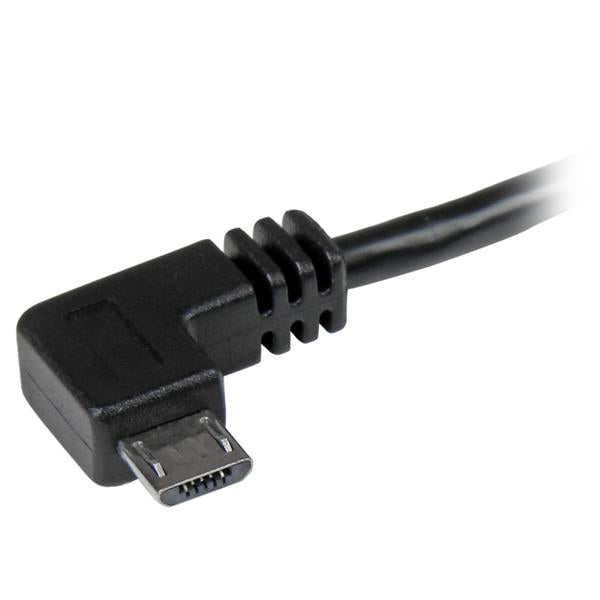 StarTech.com 2m Right Angle Micro USB Cable - UK BUSINESS SUPPLIES