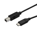 StarTech.com 3m 10 ft USB C to USB B Cable USB 2.0 - UK BUSINESS SUPPLIES