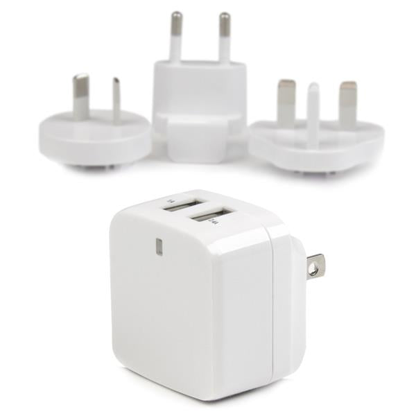 StarTech.com Dual Port USB Wall Charger - UK BUSINESS SUPPLIES