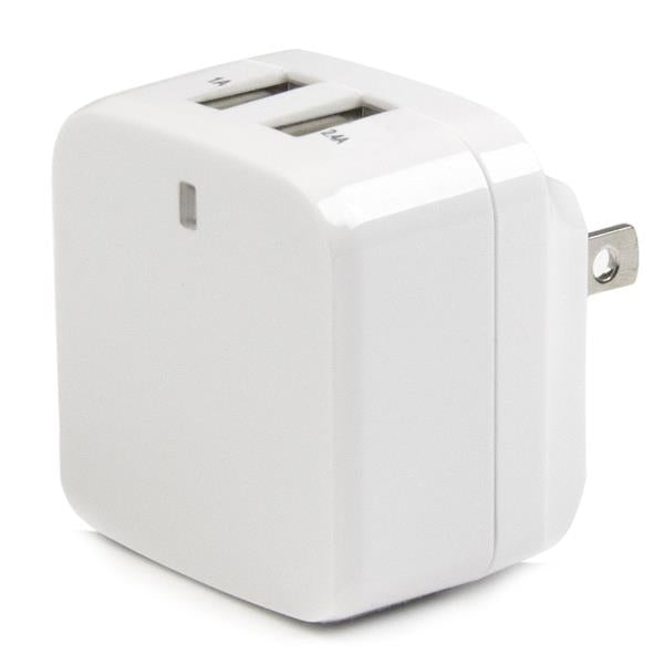 StarTech.com Dual Port USB Wall Charger - UK BUSINESS SUPPLIES
