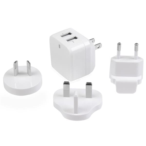 StarTech.com Dual Port USB Wall Charger - UK BUSINESS SUPPLIES