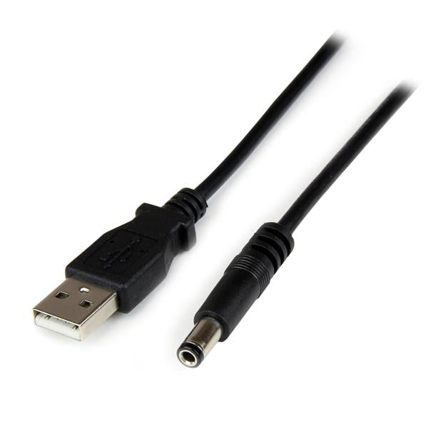 StarTech.com 2m USB to Type N Barrel 5V DC Cable - UK BUSINESS SUPPLIES