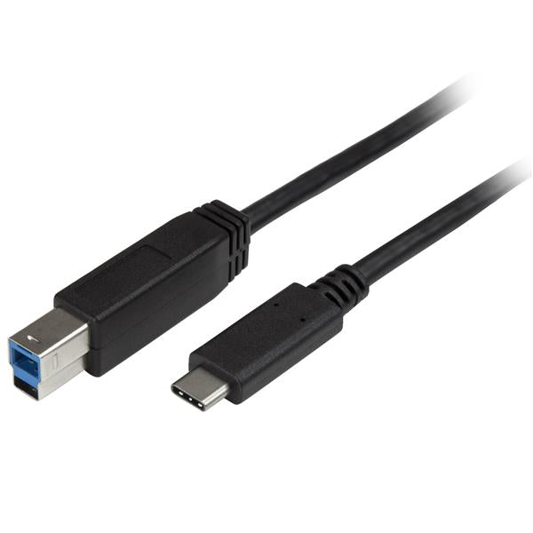 StarTech.com 2m 6ft USB C to USB B Cable USB 3.0 - UK BUSINESS SUPPLIES