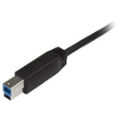 StarTech.com 2m 6ft USB C to USB B Cable USB 3.0 - UK BUSINESS SUPPLIES