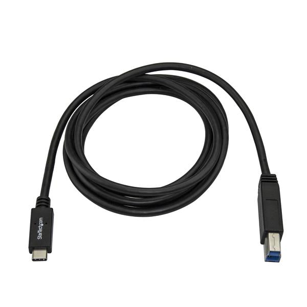 StarTech.com 2m 6ft USB C to USB B Cable USB 3.0 - UK BUSINESS SUPPLIES