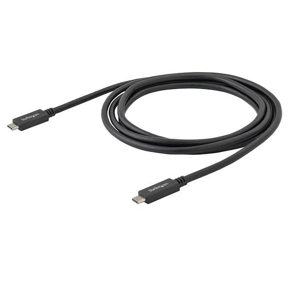 StarTech.com 2m USB3.0 Type C Cable with PD 3A - UK BUSINESS SUPPLIES