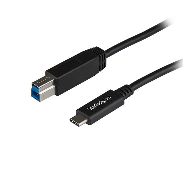 StarTech.com 1m USB C to USB B Printer Cable USB 3.1 - UK BUSINESS SUPPLIES