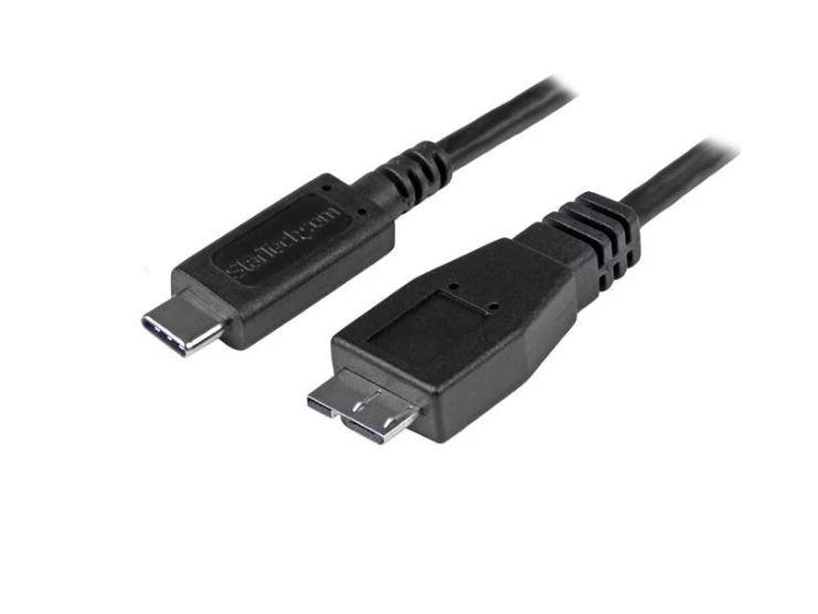 StarTech.com 0.5m USB 3.1 USB C to Micro USB - UK BUSINESS SUPPLIES