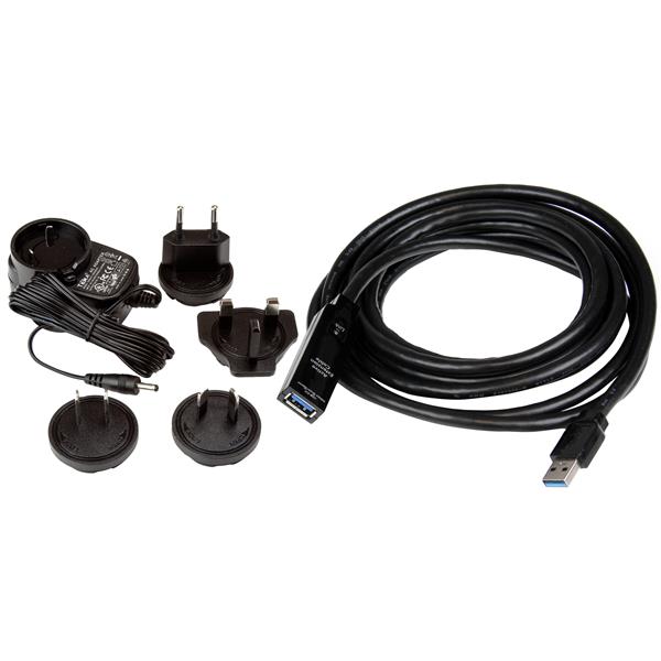 StarTech.com 3m USB 3.0 Active Extension Cable - UK BUSINESS SUPPLIES