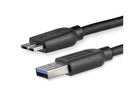 StarTech.com 2m Slim SuperSpeed USB 3.0 Micro B Cable - UK BUSINESS SUPPLIES