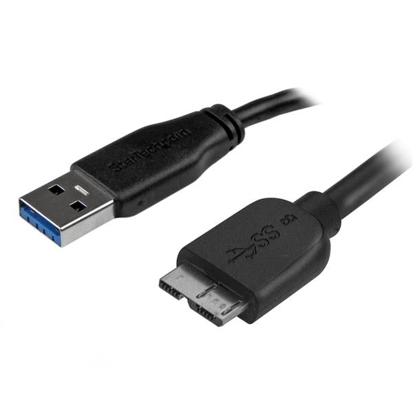 StarTech.com 3m Slim Micro USB 3.0 Cable - UK BUSINESS SUPPLIES