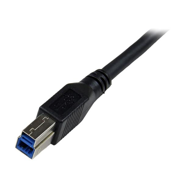StarTech.com 1m Black SuperSpeed USB 3.0 Cable - UK BUSINESS SUPPLIES