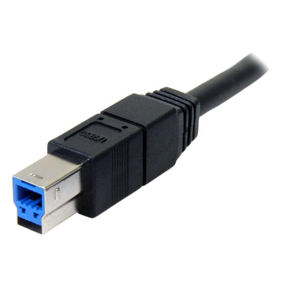 StarTech.com 3m Black SuperSpeed USB 3.0 Cable - UK BUSINESS SUPPLIES