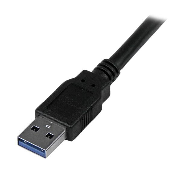 StarTech.com 3m Black SuperSpeed USB 3.0 Cable - UK BUSINESS SUPPLIES