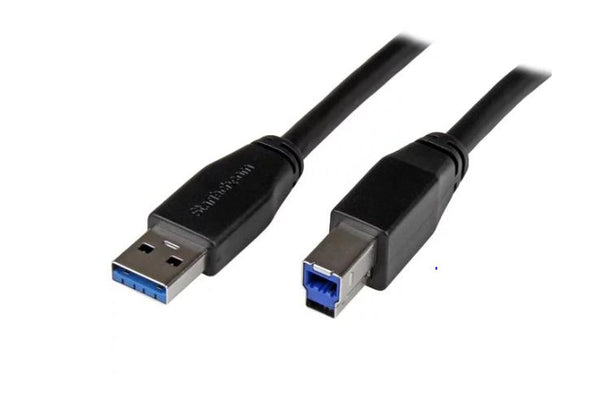 StarTech.com 5m Active USB 3.0 A to B Cable - UK BUSINESS SUPPLIES