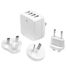 StarTech.com 4 Port USB Wall Charger 34W 6.8A - UK BUSINESS SUPPLIES