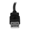 StarTech.com 1m USB 2.0 A to Left Angle B Cable - UK BUSINESS SUPPLIES