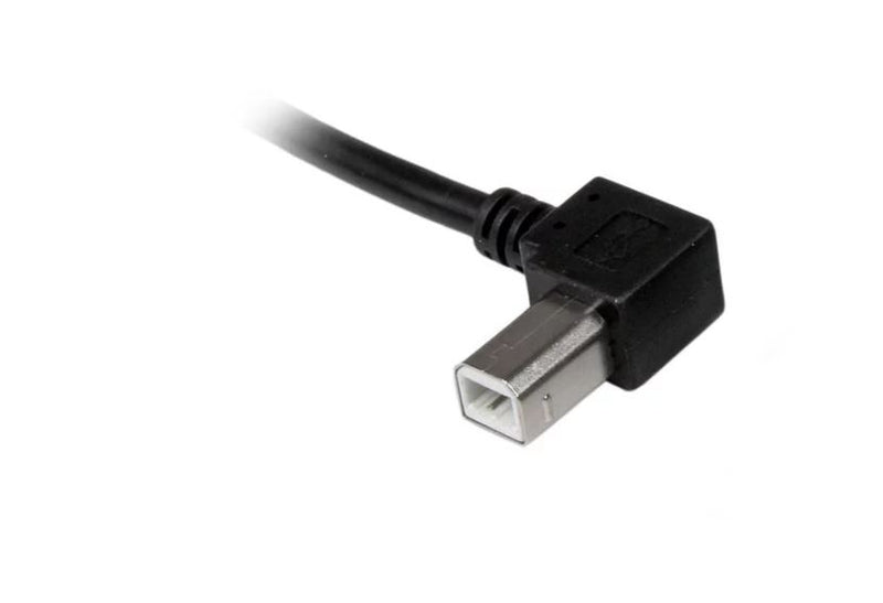 StarTech.com 2m USB 2.0 A to Left Angle B Cable - UK BUSINESS SUPPLIES