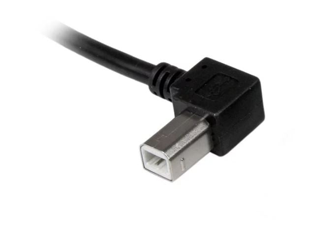 StarTech.com 3m USB 2.0 A to Left Angle B Cable - UK BUSINESS SUPPLIES