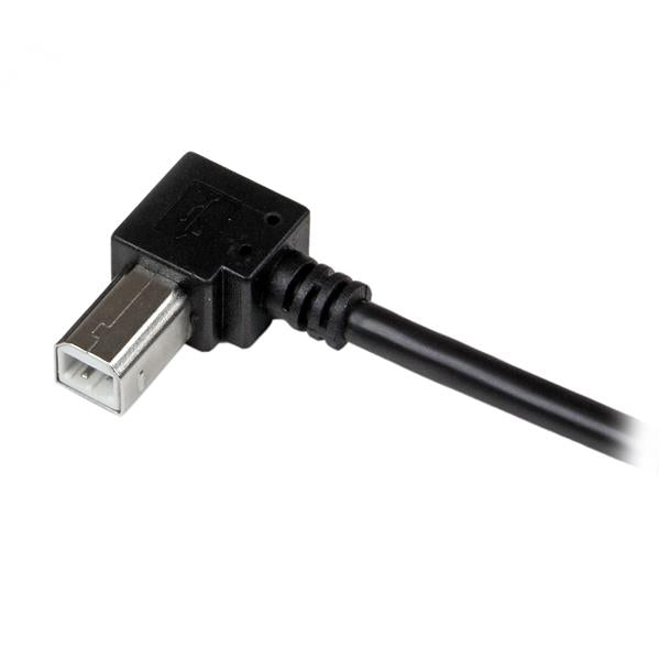 StarTech.com 3m USB 2.0 A to Right Angle B Cable - UK BUSINESS SUPPLIES