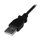 StarTech.com 2m Mini USB Cable A to Down Angle Mini B - UK BUSINESS SUPPLIES