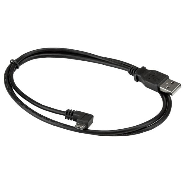 StarTech.com 1M A To Left Angle Micro USB Cable - UK BUSINESS SUPPLIES