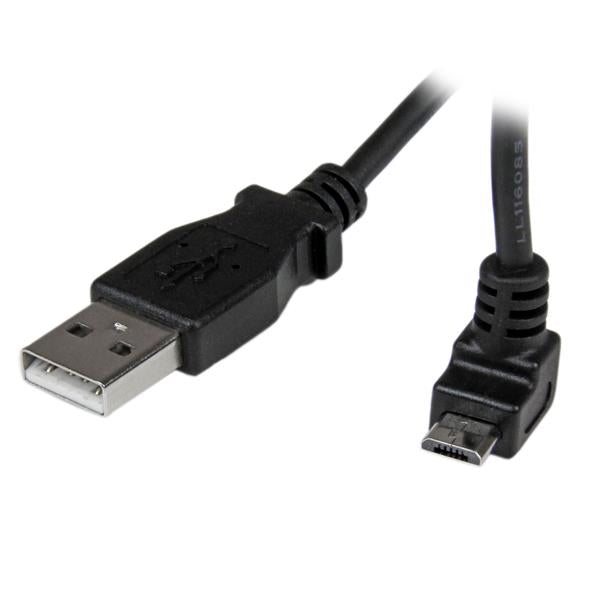 StarTech.com 1M Up Angle Micro USB Cable - UK BUSINESS SUPPLIES