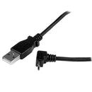 StarTech.com 1M Up Angle Micro USB Cable - UK BUSINESS SUPPLIES