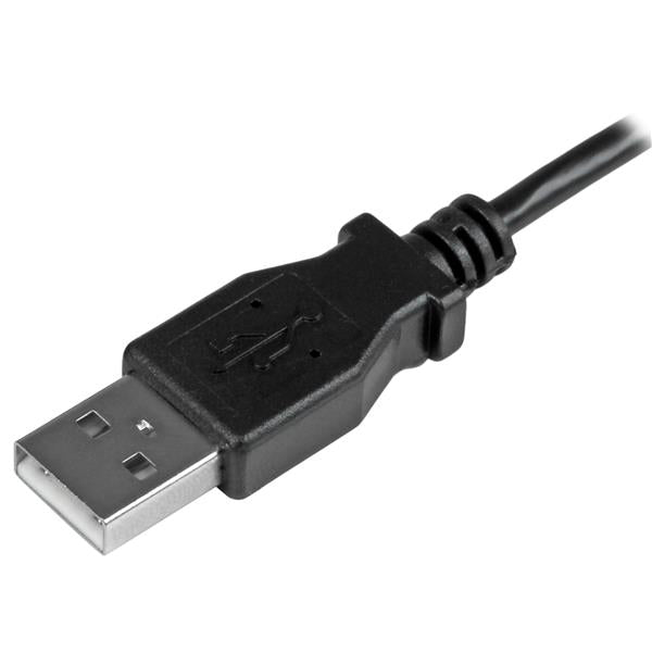StarTech.com 2m A to Left Angle Micro USB Cable - UK BUSINESS SUPPLIES