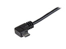 StarTech.com 2m A to Right Angle Micro USB Cable - UK BUSINESS SUPPLIES